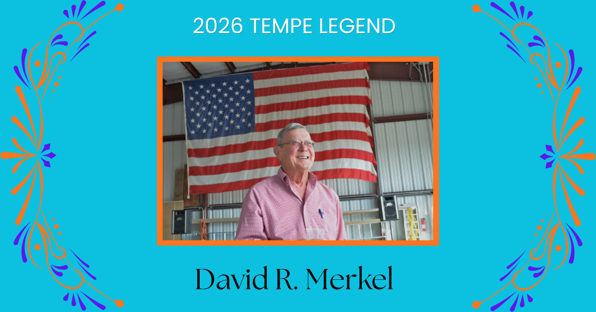 Photo of 2026 Tempe Legend David R. Merkel (1937-2025)