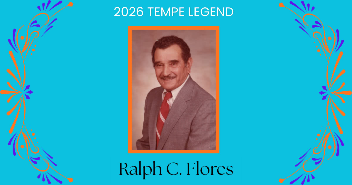 Photo of 2026 Tempe Legend Ralph C. Flores (1908-2003)